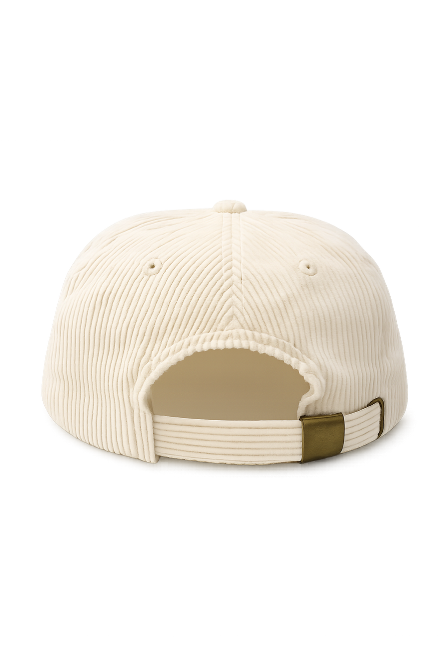 Motorsports Corduroy Strapback Hat – Cream