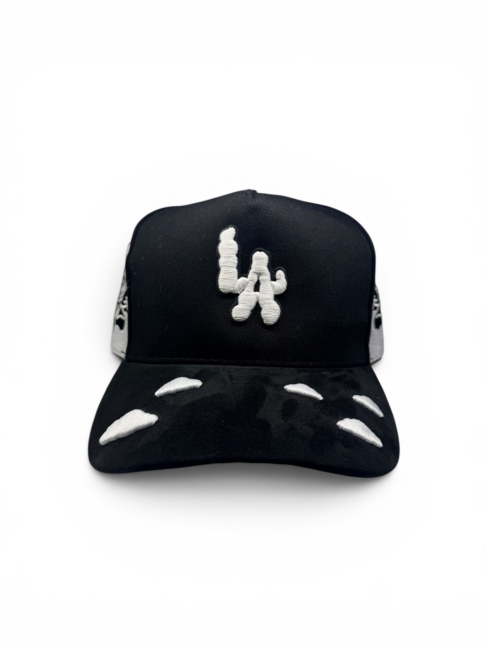LA Angel Cherub Snapback Hat - Black