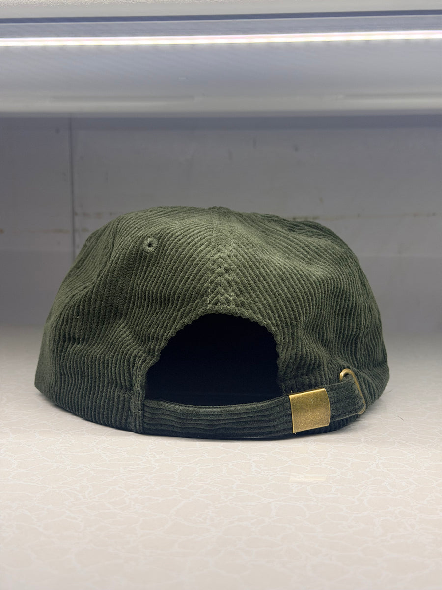 Corduroy Mercedes Hat Olive