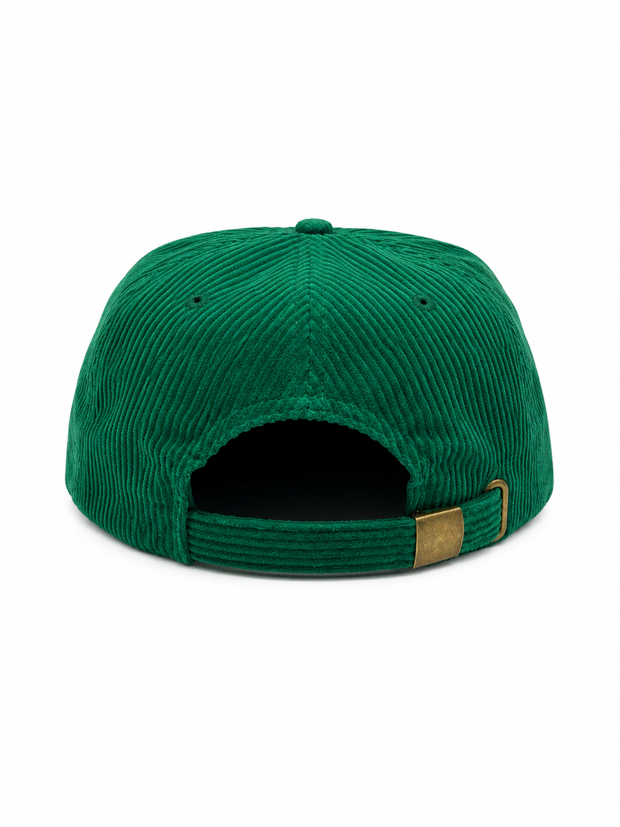 1992 Vintage Shooting Team Corduroy Strapback Hat – Green
